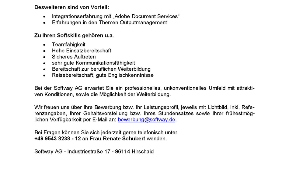 SAP Formularentwicklung